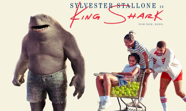 The Suicide Squad King Shark Poster Parodies Will Smith’s New Film