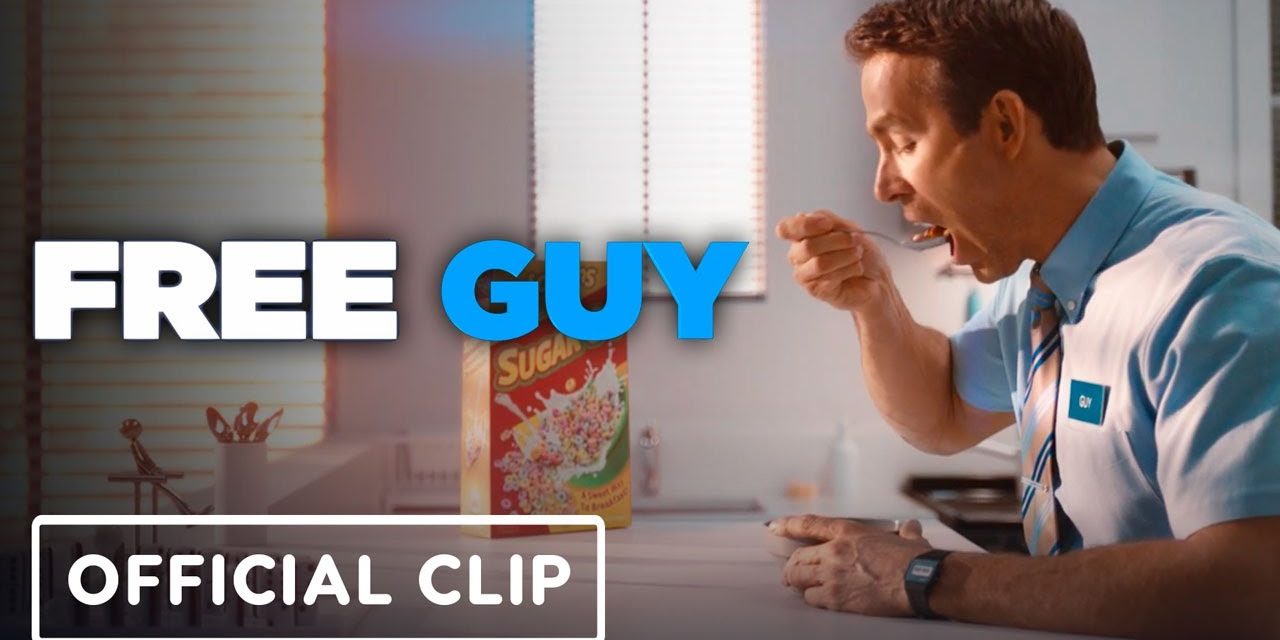 Free Guy – Official Morning Routine Official Clip (2021)  Ryan Reynold, Jodie Comer, Joe Keery