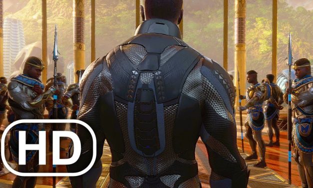 Shuri Becomes New Black Panther Queen Scene 4K ULTRA HD