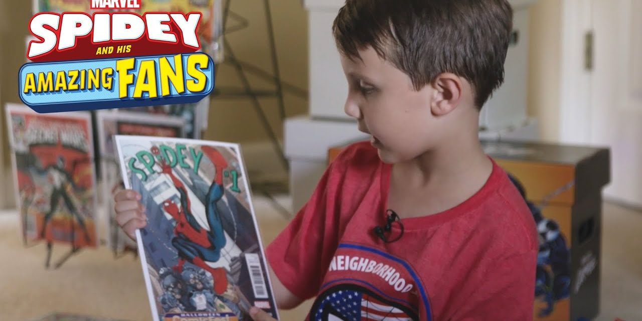 Spidey and His Amazing Fans: 22,000 Comics in His Collection!