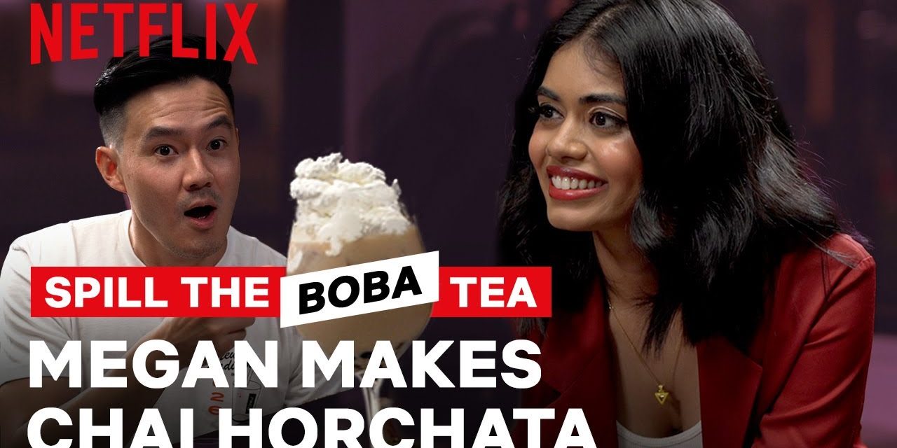 Megan Suri from Never Have I Ever is a Baller?? | Spill the Boba Tea | Netflix