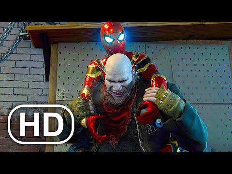 Tom Holland Spider-Man Vs Tombstone Fight Scene 4K ULTRA HD – Spider-Man No Way Home Suit