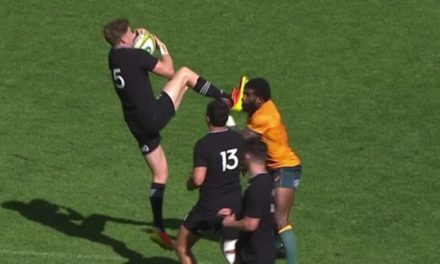 ‘We have to protect the game’: Barrett’s controversial red for face kick splits fans