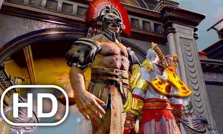 Kratos Vs Hercules Fight Scene 4K ULTRA HD – GOD OF WAR PS5