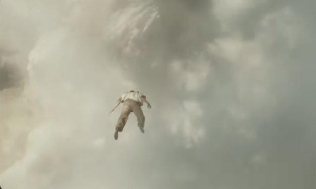 Kanye West flies through the clouds in music video for ’24’