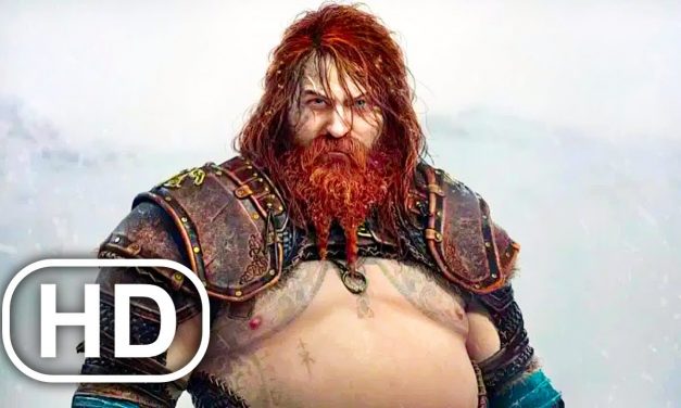 Kratos Makes Thor Kill His Son Almost Scene ​4K ULTRA HD – GOD OF WAR PS5