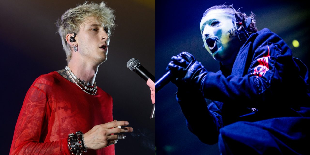 Machine Gun Kelly says Corey Taylor feud goes back to a “fucking terrible” guest verse Slipknot frontman sent him