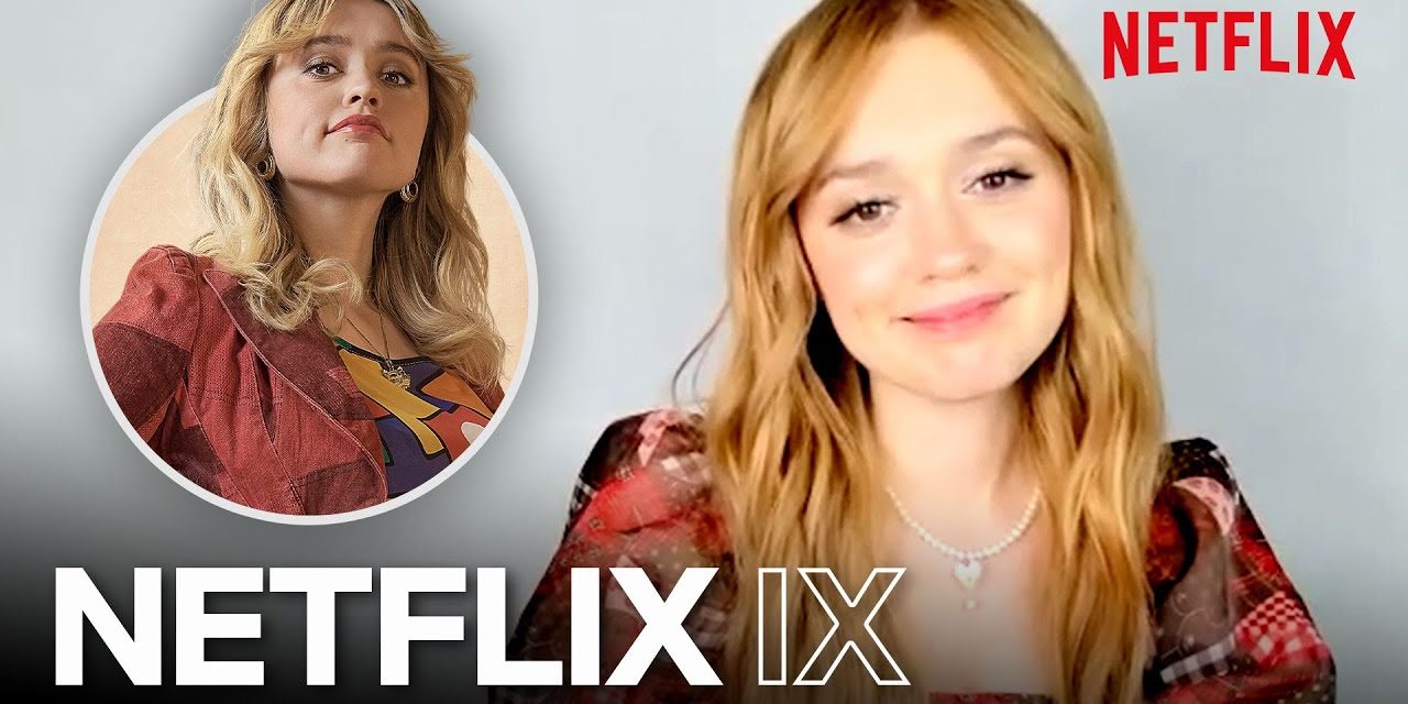 “She’s Gone From Girl To Woman” Aimee Lou Wood on Her Sex Education Journey | Netflix IX