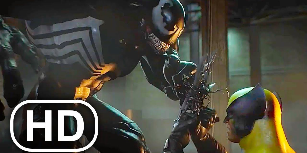 WOLVERINE Vs VENOM Fight Scene 4K ULTRA HD – Marvel Superhero Cinematic