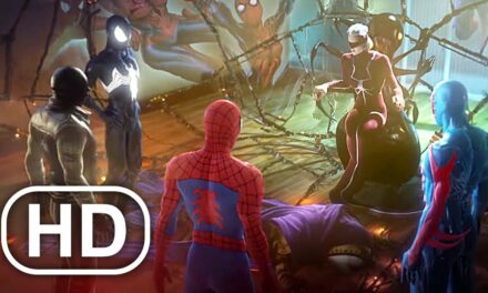 Spider-Man Meets Other Spider-Men From Different Universes Scene 4K ULTRA HD
