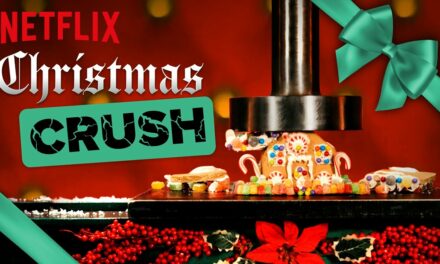 We Used a Hydraulic Press to Crush Your Favorite Netflix Props | Christmas Crush