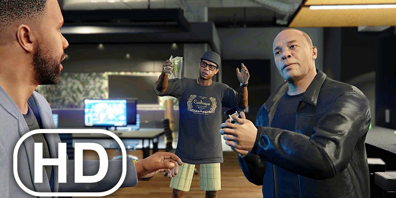 GTA 5 ONLINE The Contract DLC Dr. Dre Meets Lamar Cutscene (Grand Theft Auto 5)