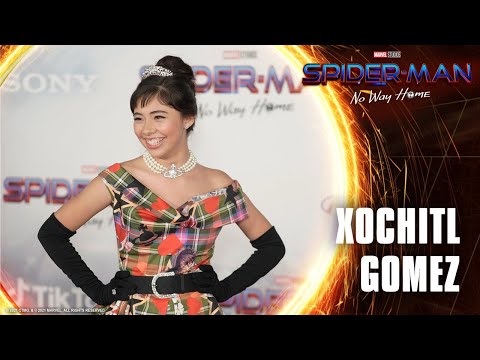 Xochitl Gomez on the Spider-Man: No Way Home Red Carpet!