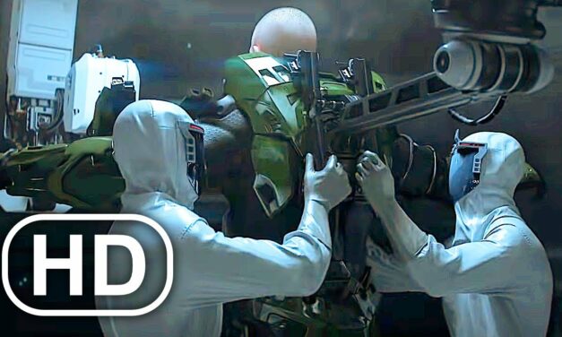 HALO Master Chief Unmasked Face Reveal Scene 4K ULTRA HD