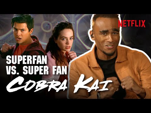 Cobra Kai Fans FIGHT For The Superfan Title | Munya Chawawa’s Superfan vs. Super Fan