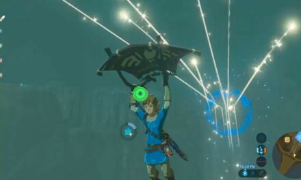BOTW Player Celebrates The New Year With Fireworks Using Farosh’s Scales