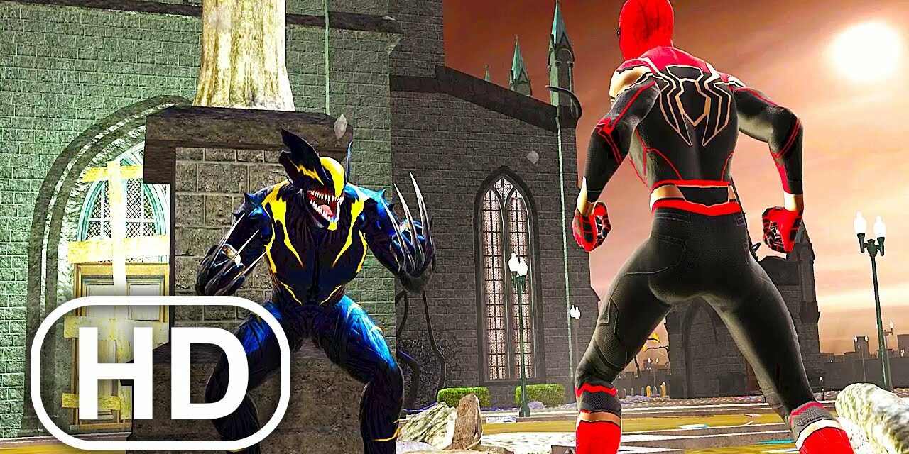 Spider-Man Fights VENOM Wolverine Scene – Spider-Man No Way Home Movie Suit