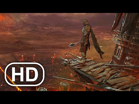 Sauron Orc Army Vs Humans Battle For Middle Earth Scene 4K ULTRA HD Action