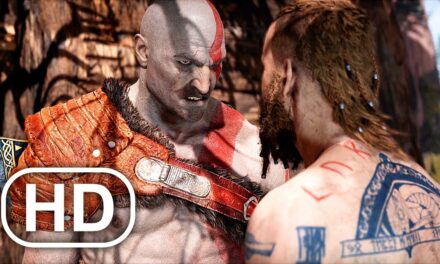 GOD OF WAR Young Beardless Kratos Vs Baldur Boss Fight Gameplay 4K ULTRA HD