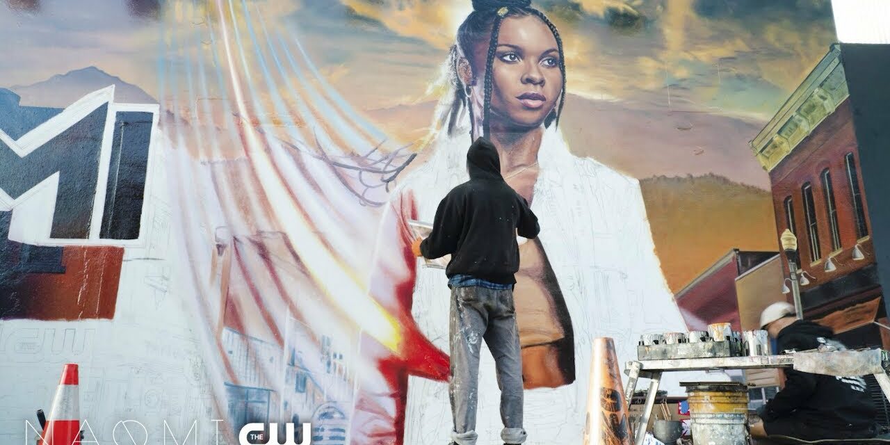 Naomi | Mural Timelapse | The CW