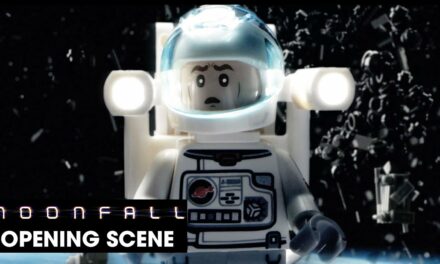 Moonfall (2022 Movie) “Opening Scene in Lego” – Halle Berry, Patrick Wilson, John Bradley