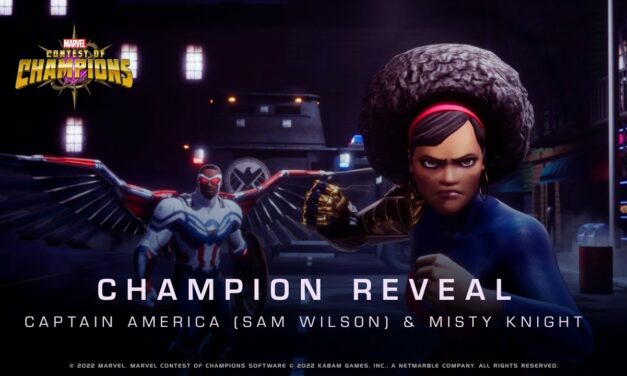 Captain America (Sam Wilson) & Misty Knight in Safe Haven | Marvel Contest of Champions