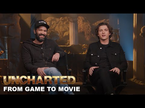 UNCHARTED – From Game to Movie with Tom Holland and Neil Druckmann