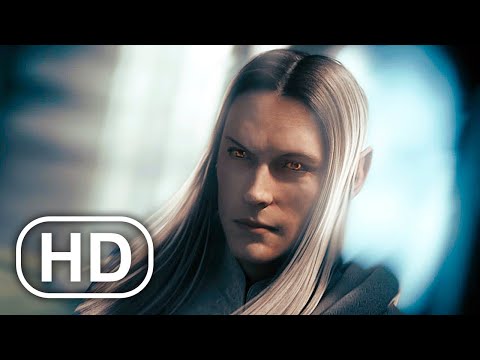 Elf Sauron Creates The Rings Of Power Scene 4K ULTRA HD Action