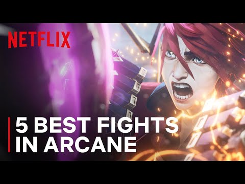 The 5 Best Fights in Arcane | Netflix Geeked