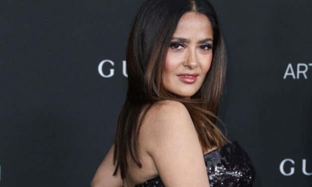 Salma Hayek’s Full-Length Super Bowl Commercial Reveal Has Fans Convinced She’s a Real-Life Goddess