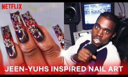 Kanye West Super Fan Designs ‘jeen-yuhs’ Inspired Nail Art | Netflix