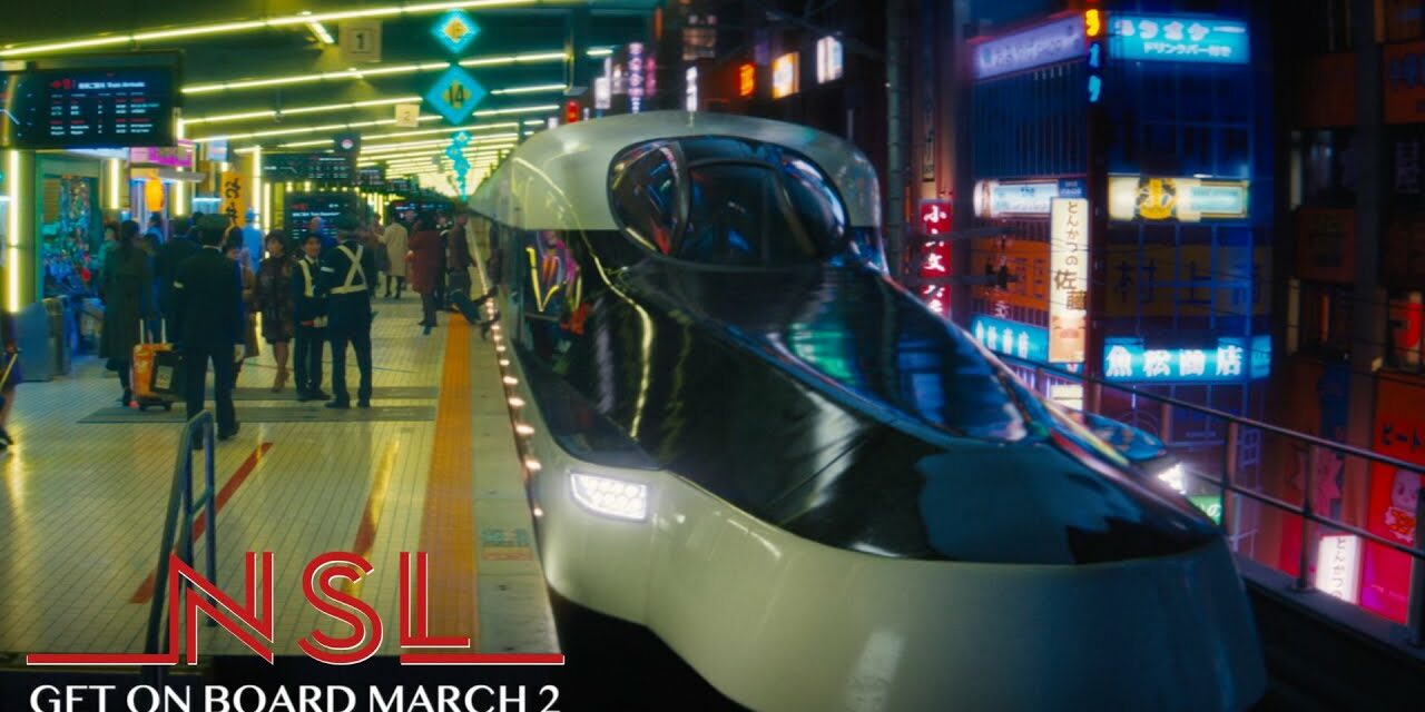 BULLET TRAIN – Get on Board March 2