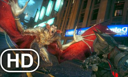BATMAN Fights Man-Bat Scene 4K ULTRA HD – Arkham Series