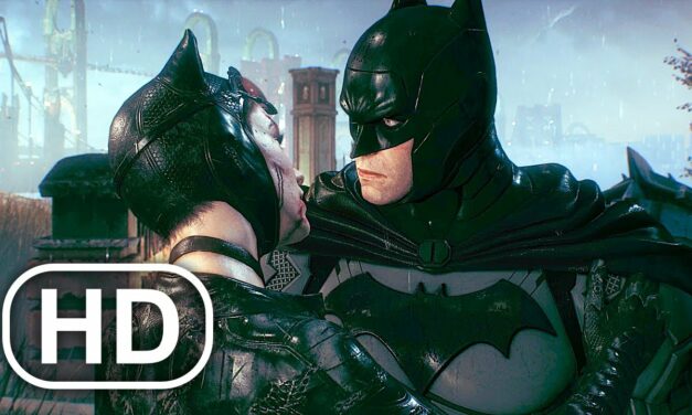 Batman Kisses Catwoman And Says Goodbye Scene 4K ULTRA HD – Arkham Series