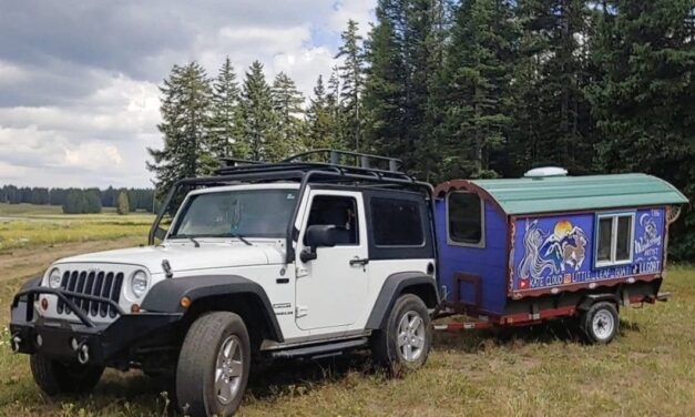 Vardo Wagon Tiny Home with Kate and her Goat